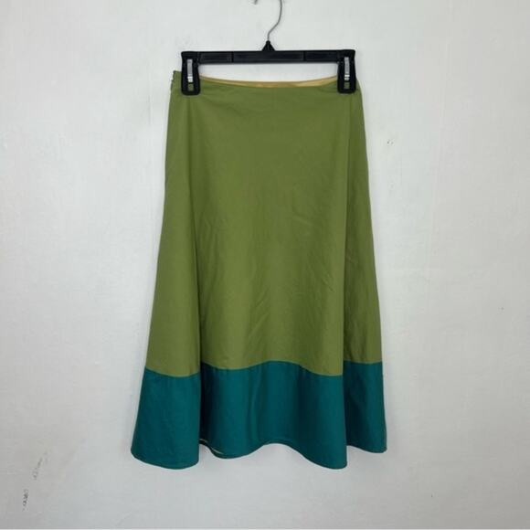 Jocomomola by Sybilla Floral Appliqué A Line Skirt - Picture 2 of 13